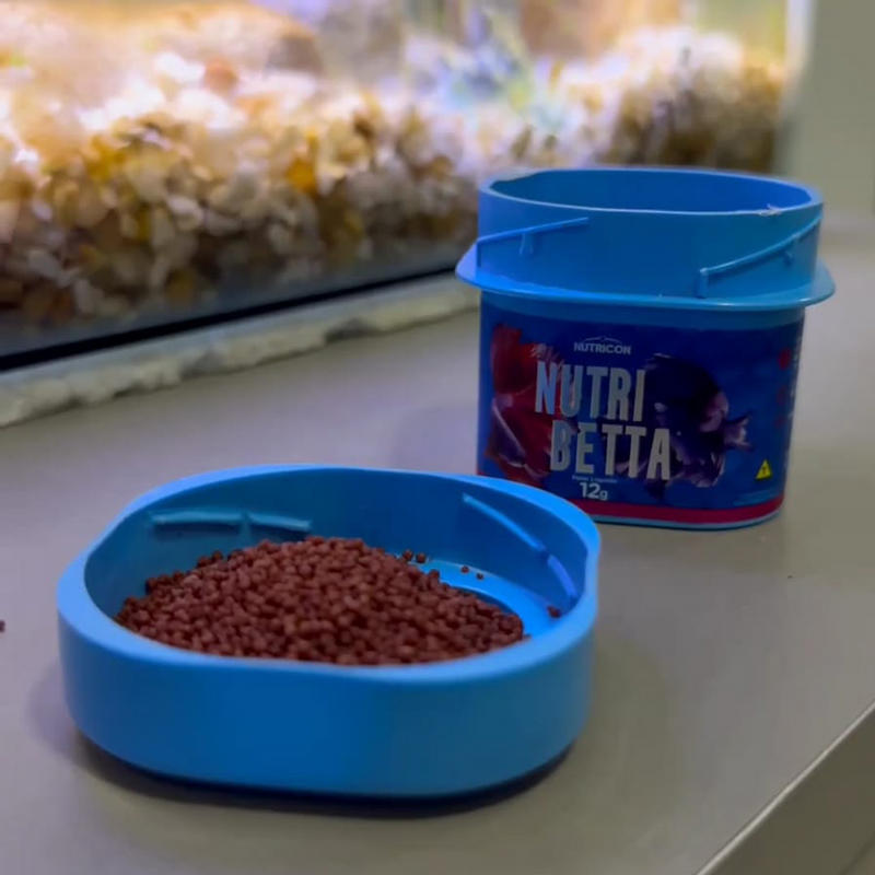 Ração para Peixe Betta - Nutribetta Nutricon (12g)