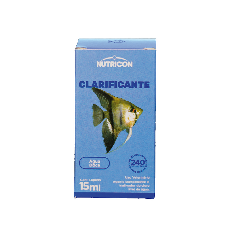 Clarificante Nutricon Limpa Cristaliniza a Água de Aquários e Lagos (15ml)