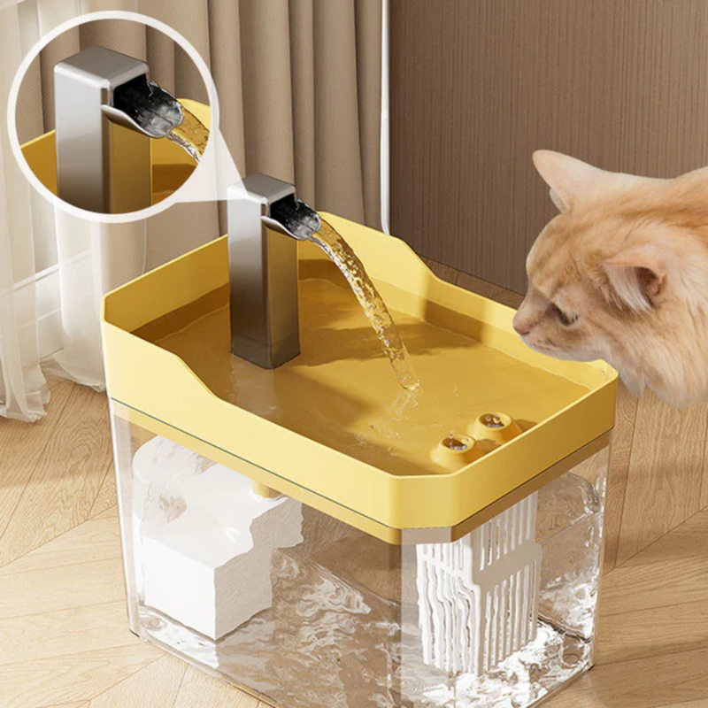 Bebedouro com Fonte Automática para Cães e Gatos Peludita