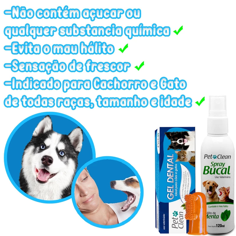 Kit Higiene Bucal Pet Peludita- OFERTA ESPECIAL