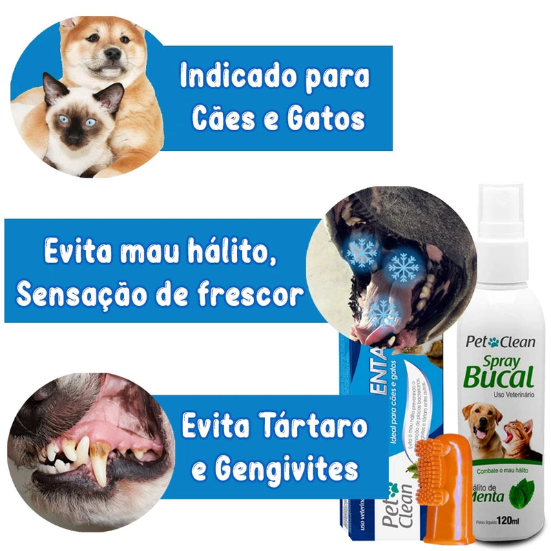 Kit Higiene Bucal Pet Peludita- OFERTA ESPECIAL