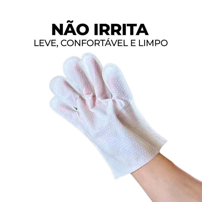 Luvas Umedecidas Pet Peludita-Limpa, Hidrata e Remove pelos soltos! OFERTA RELÂMPAGO