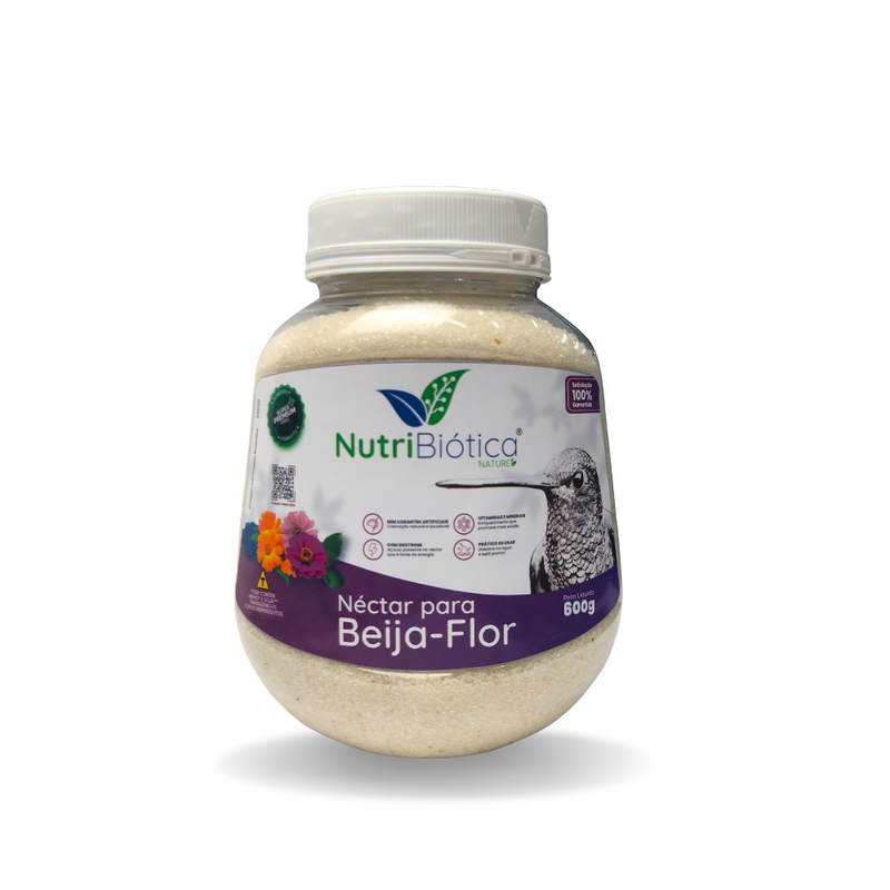 Néctar Para Beija-flor sem Corante Nutribiótica (600g)