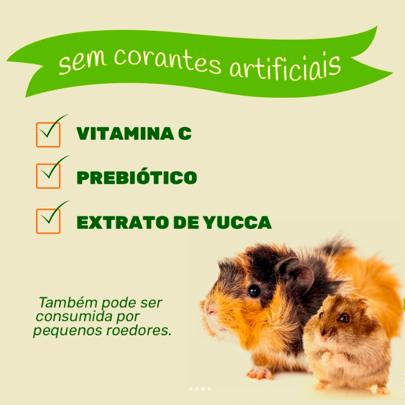 Ração Coelhos Roedores Nutricon Nutrirabbit (500g)