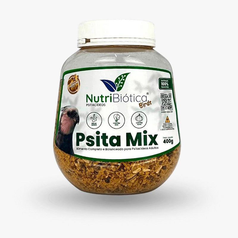 Ração Extrusada SP+ Psita Mix NutriBiótica (400g)