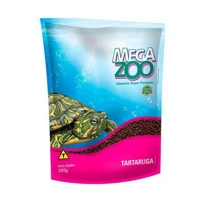 Megazoo Extrusada Tartarugas e Tigre d'água Super Premium (280g)